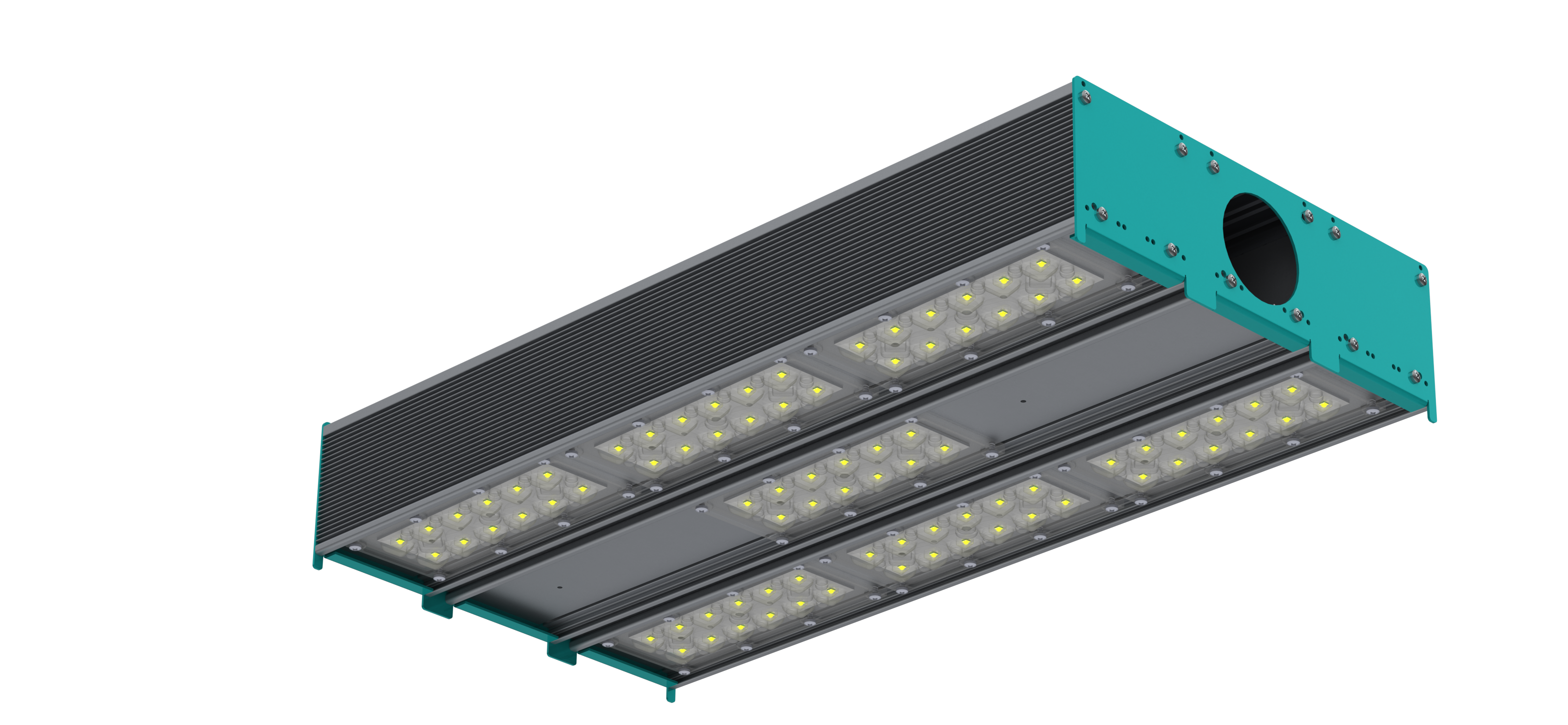 Светодиодный промышленный линейный светильник i-lux 182 MD3 RayLux, фото