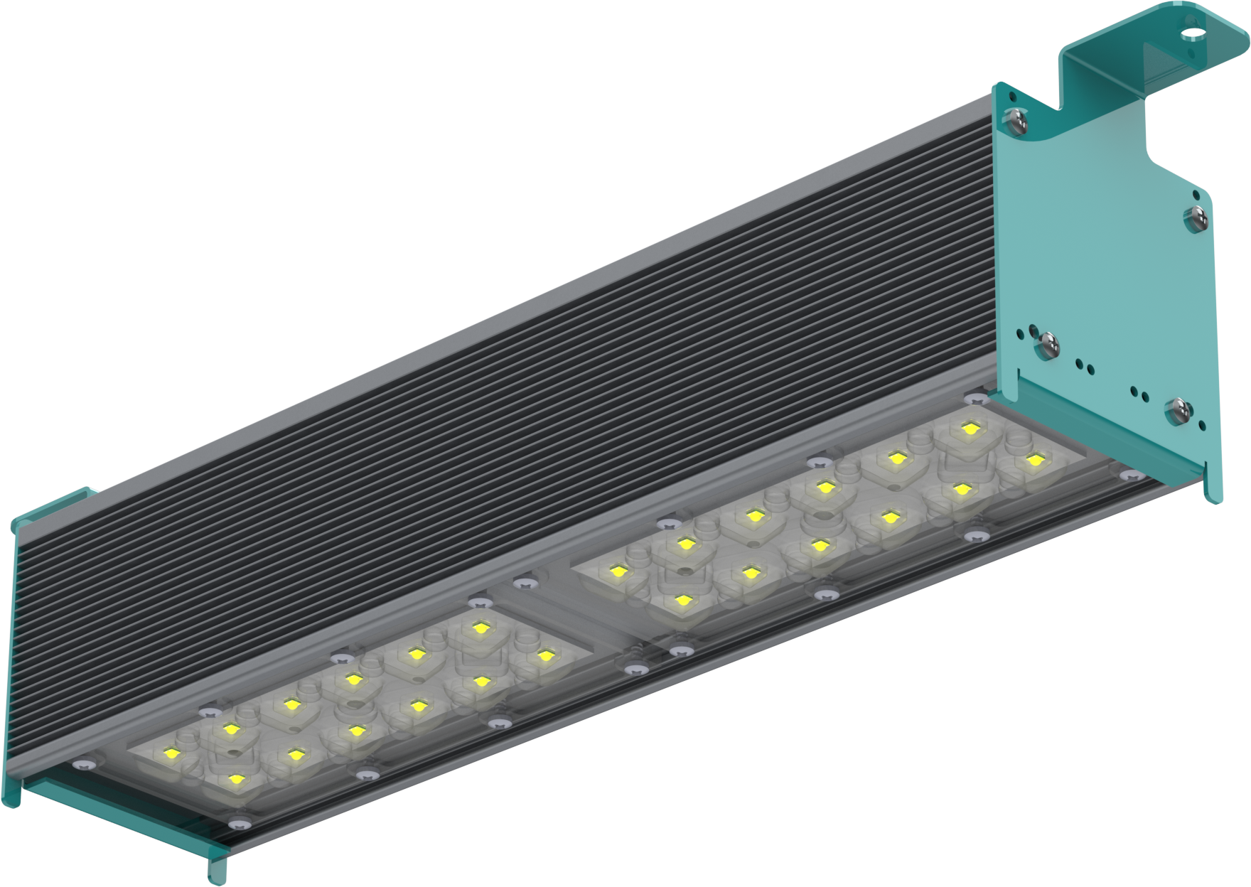 Светодиодный промышленный линейный светильник i-lux 55 M RayLux, фото