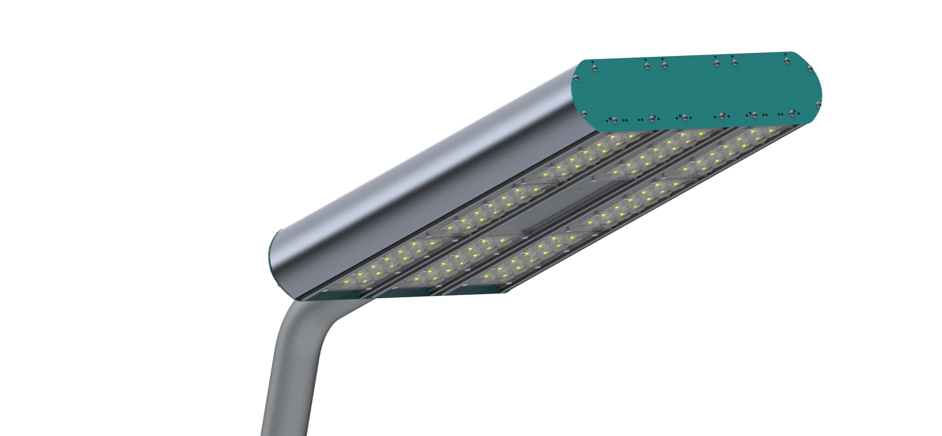 Фото светодиодный уличный консольный светильник фонарь R-lux 208 MD3 RayLux