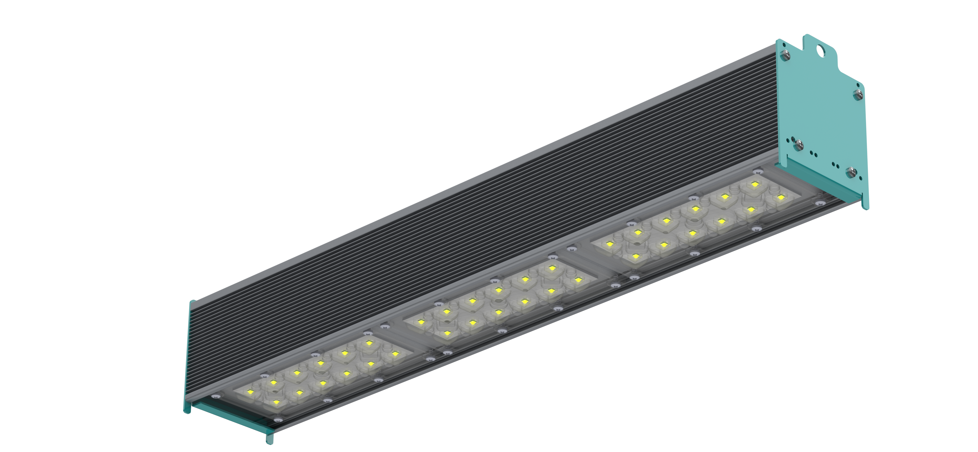 Светодиодный промышленный линейный светильник i-lux 78 MD RayLux, фото