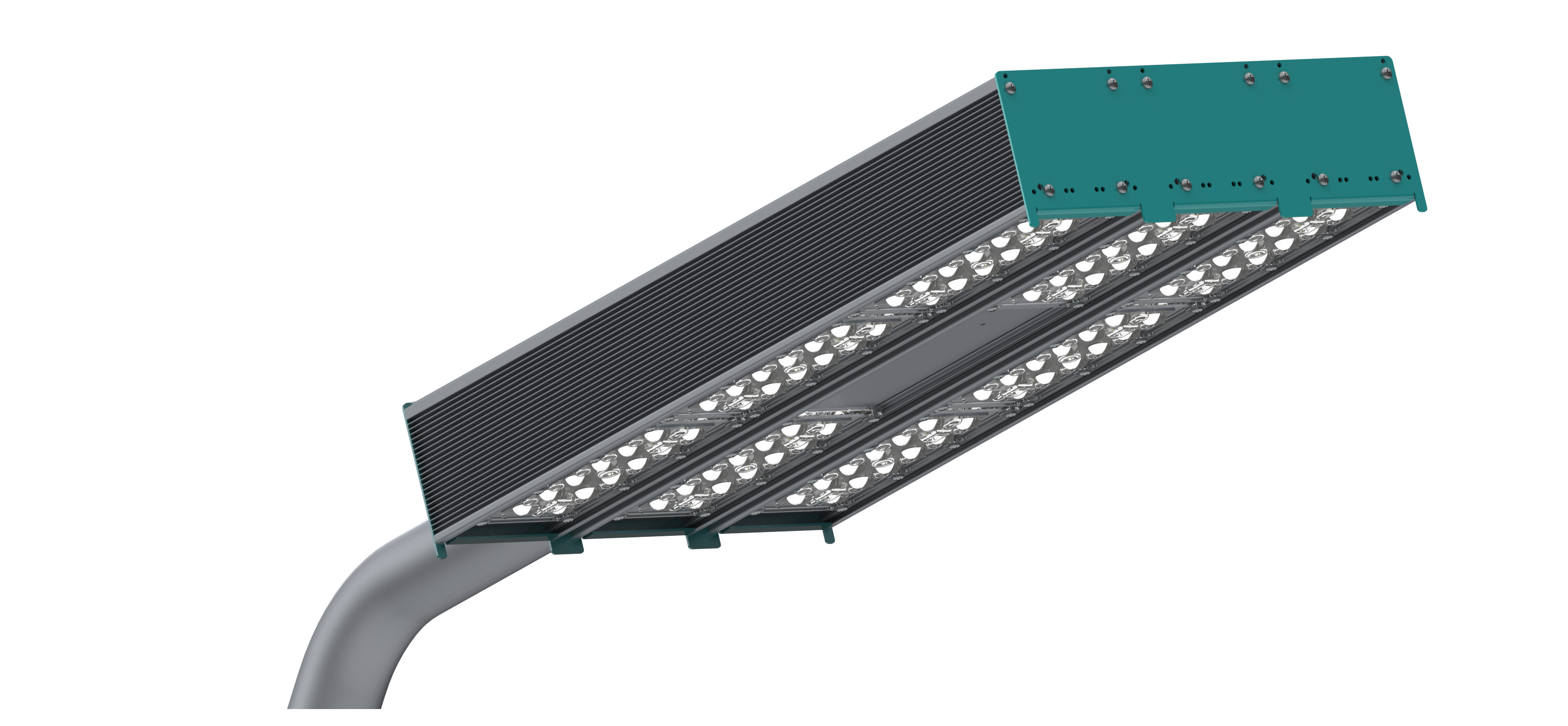 Фото светодиодный уличный консольный светильник фонарь R-lux 208 MD3 RayLux