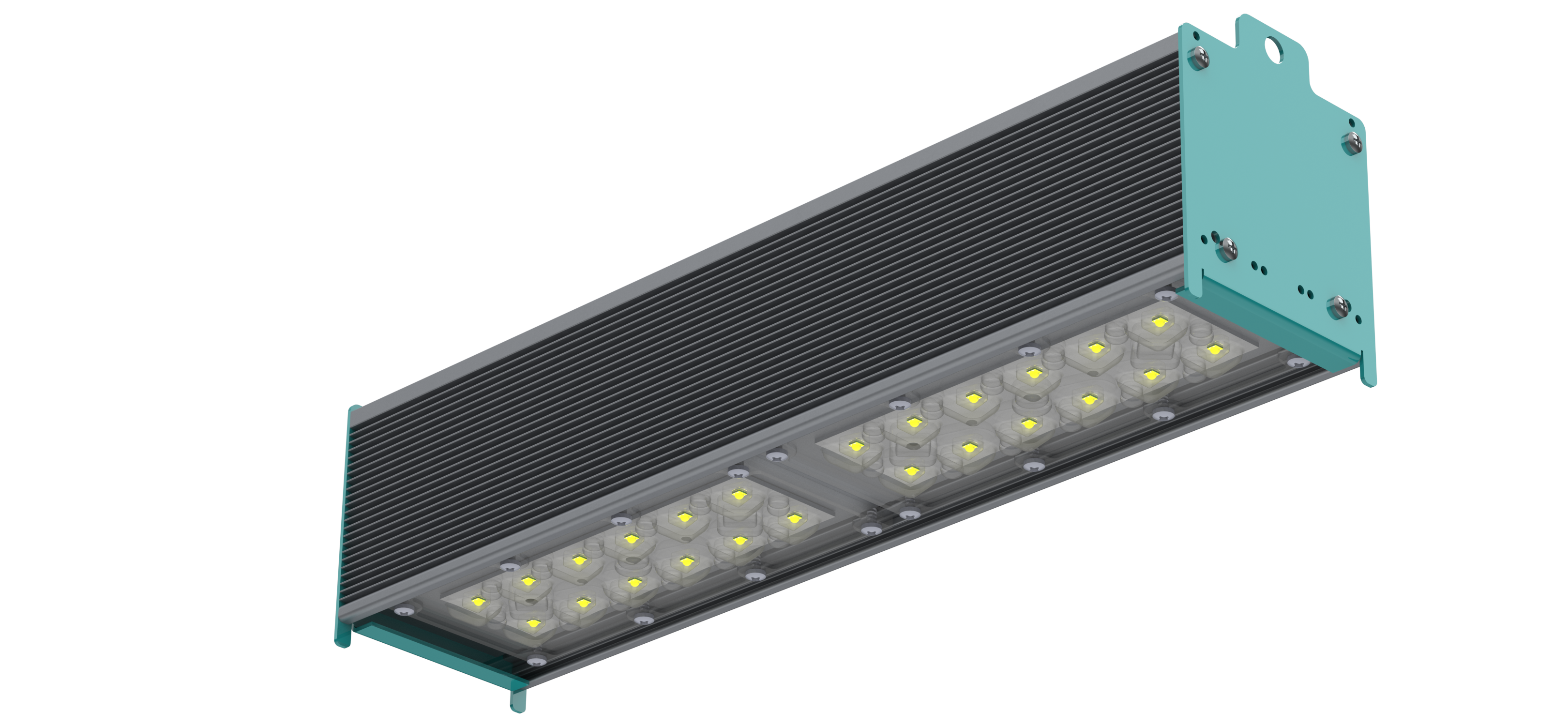 Светодиодный промышленный линейный светильник i-lux 53 MD RayLux, фото
