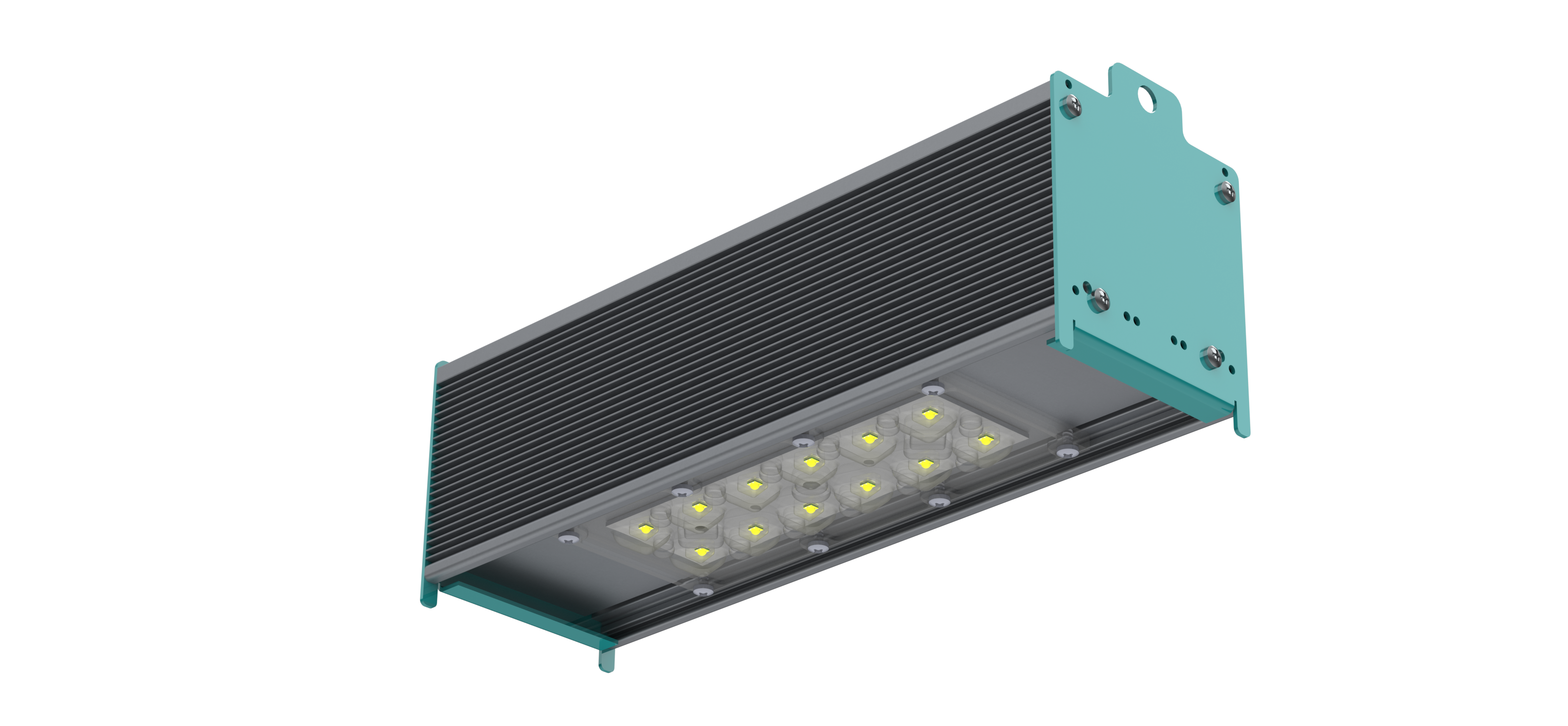 Светодиодный промышленный линейный светильник i-lux 50 MD RayLux, фото
