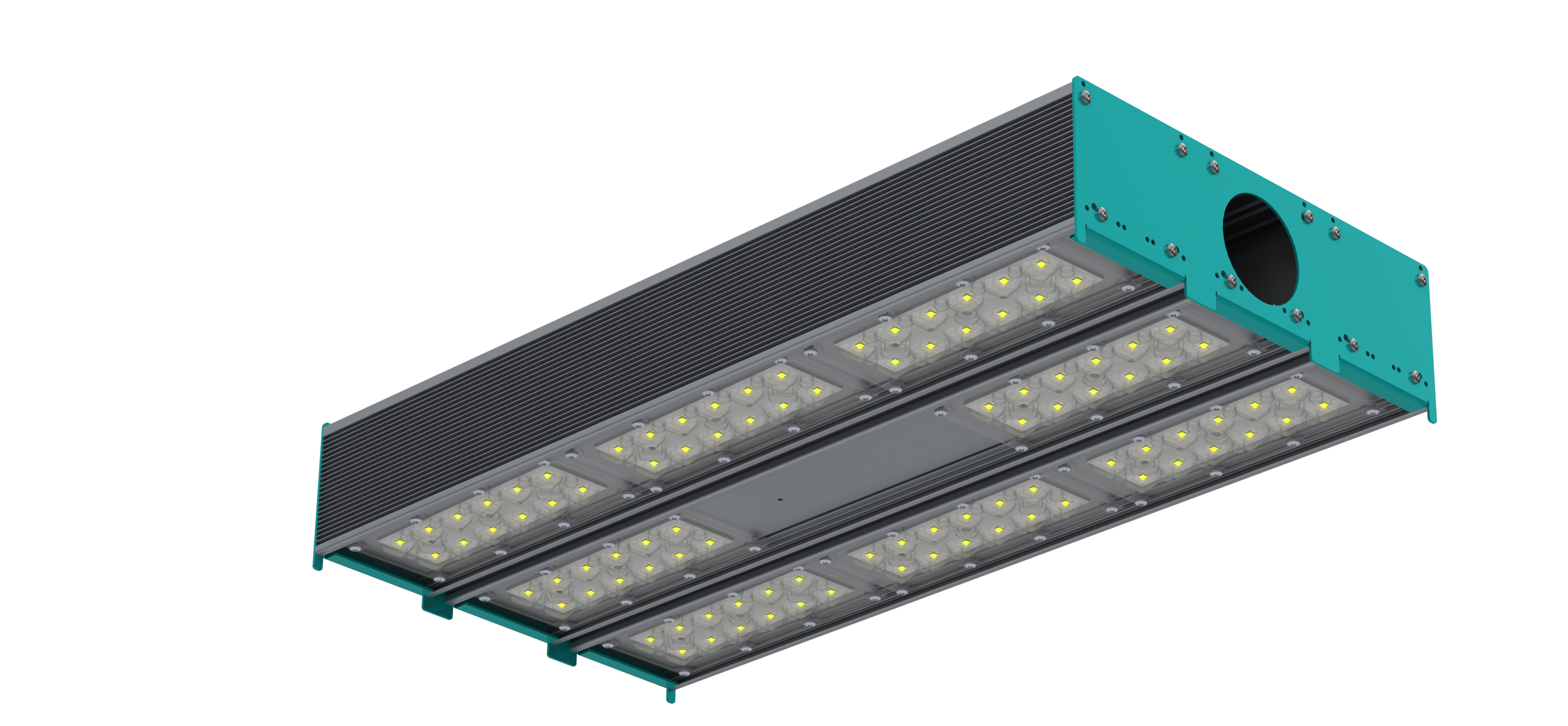 Светодиодный промышленный линейный светильник i-lux 208 MD3  RayLux, фото