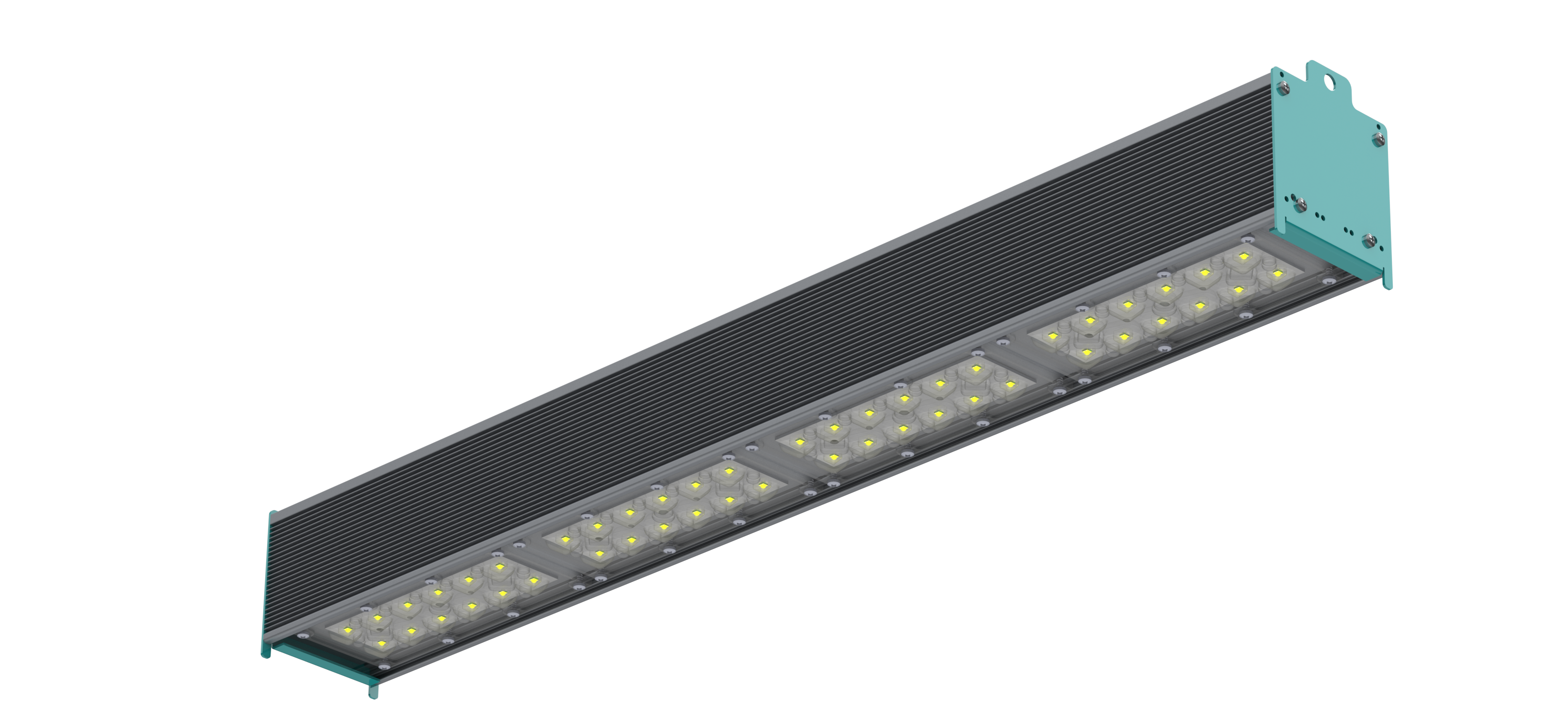 Светодиодный промышленный линейный светильник i-lux 109 M RayLux, фото