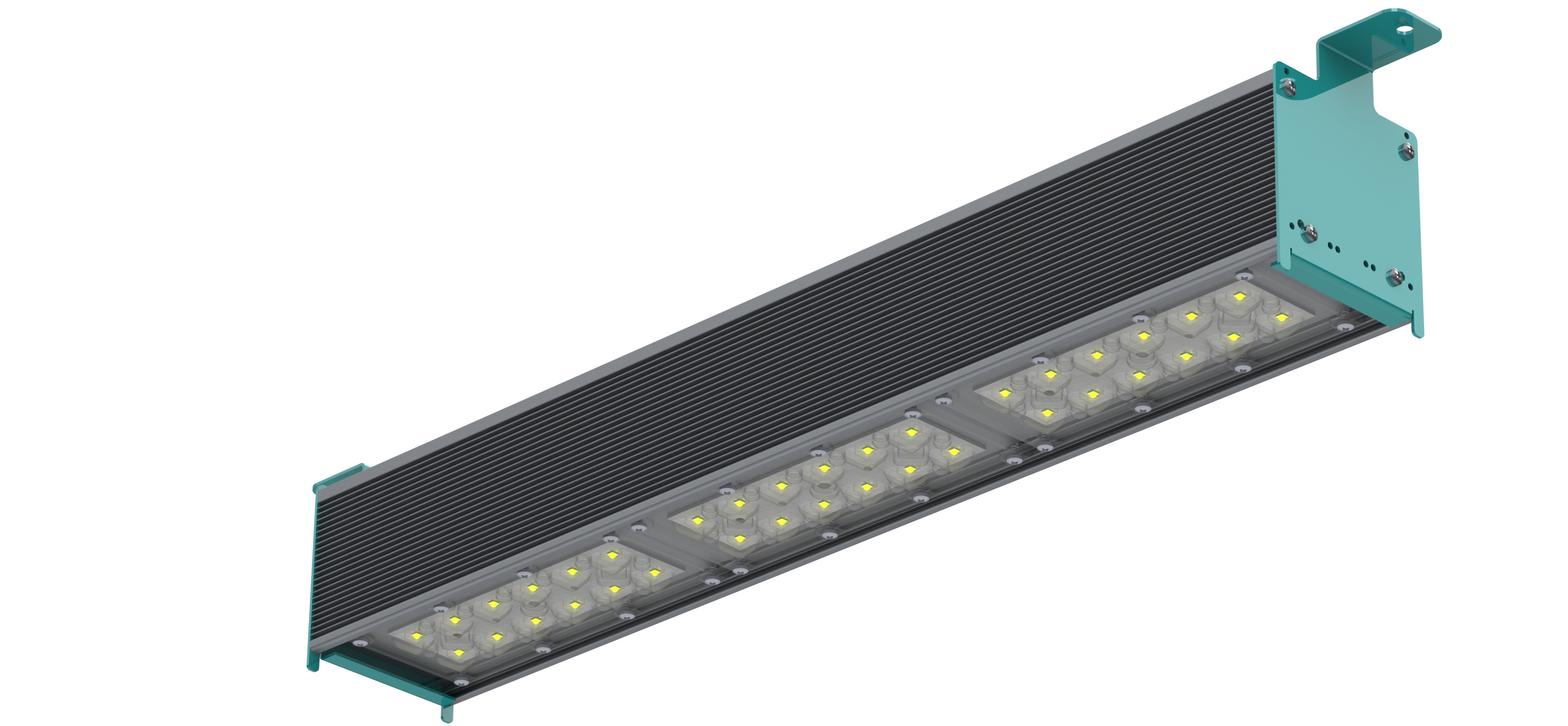 Светодиодный промышленный линейный светильник i-lux 70 MD RayLux, фото