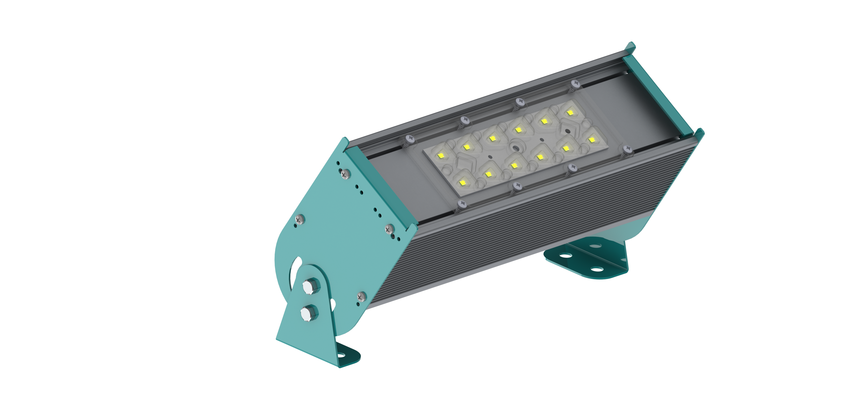 Светодиодный промышленный линейный светильник i-lux 45 MD RayLux, фото