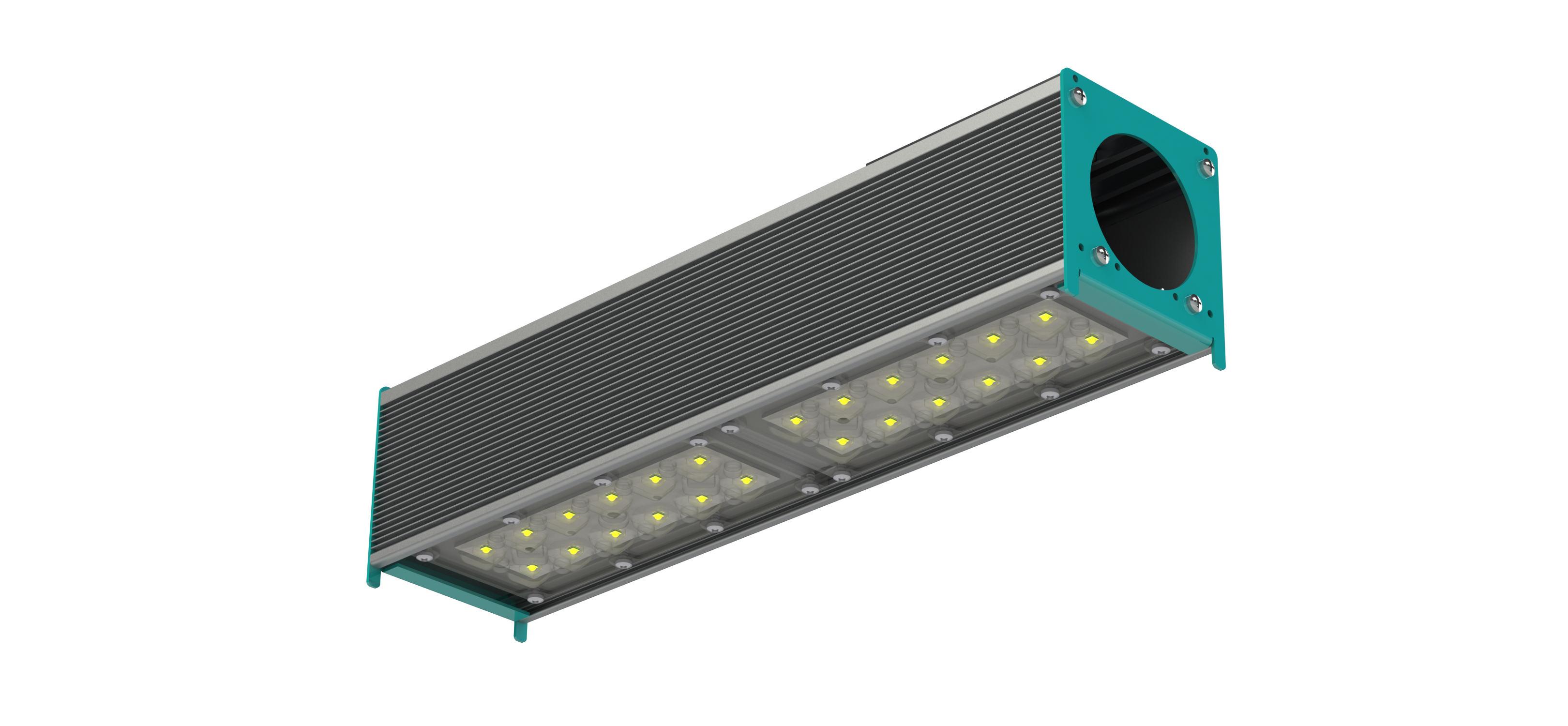 Светодиодный промышленный линейный светильник i-lux 53 MD RayLux, фото