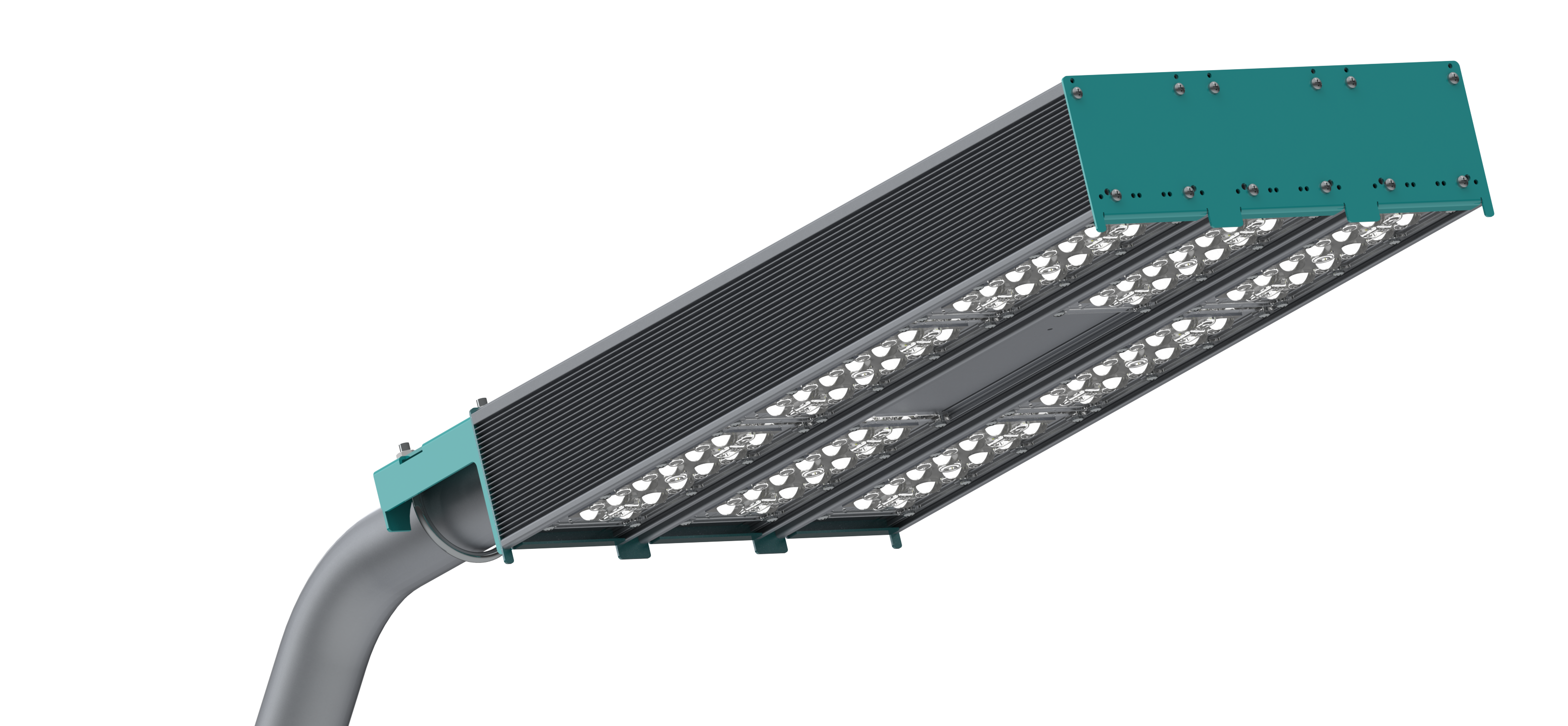 Фото светодиодный уличный консольный светильник фонарь R-lux 208 MD3 RayLux