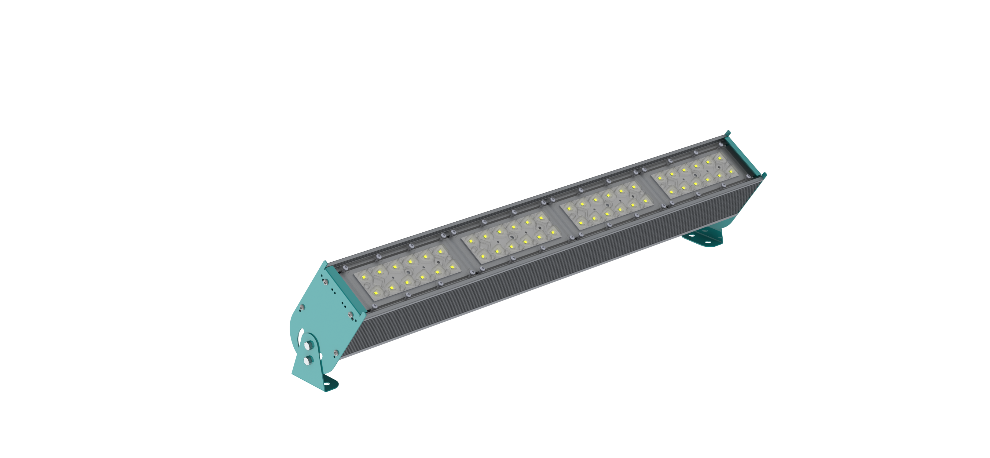 Светодиодный промышленный линейный светильник i-lux 109 M RayLux, фото