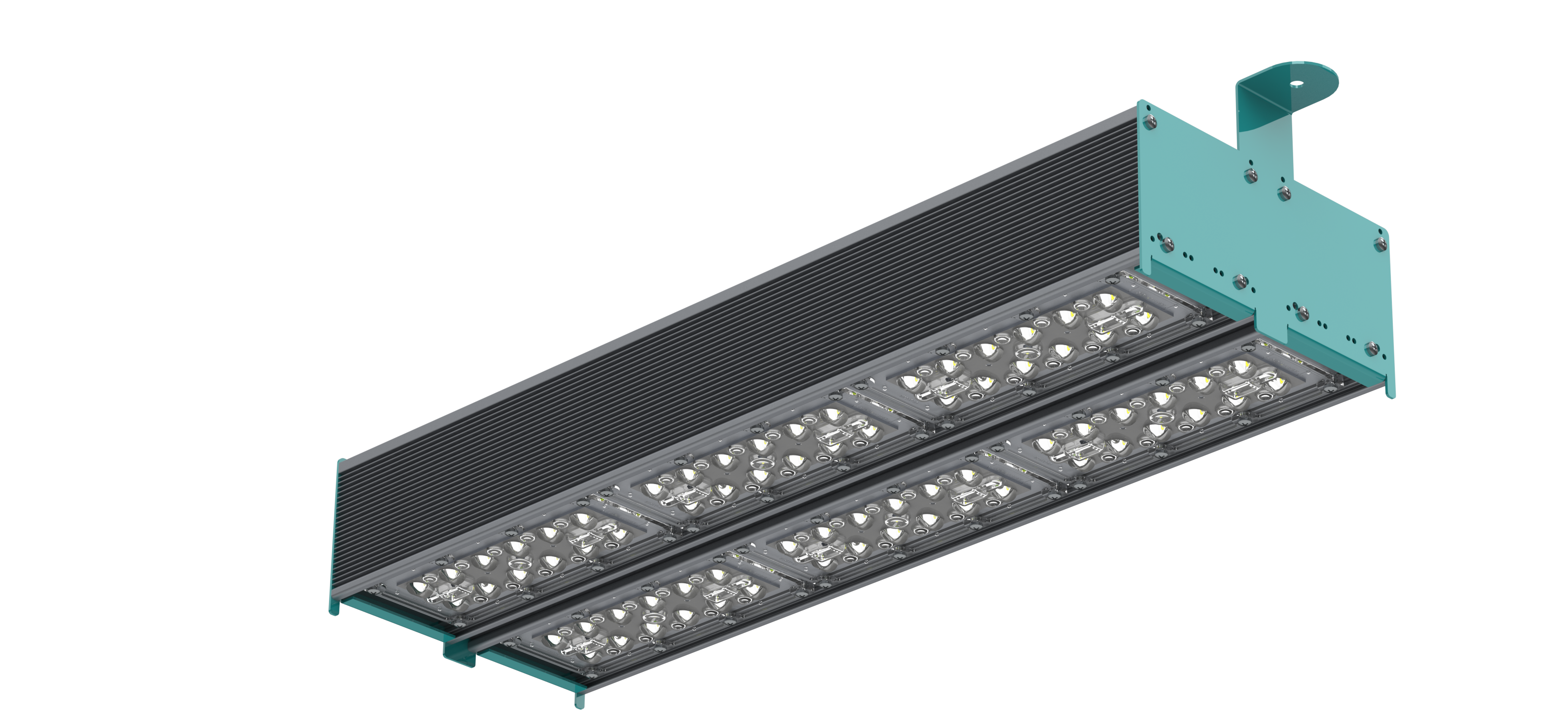 Светодиодный промышленный линейный светильник i-lux 164 М2 RayLux, фото