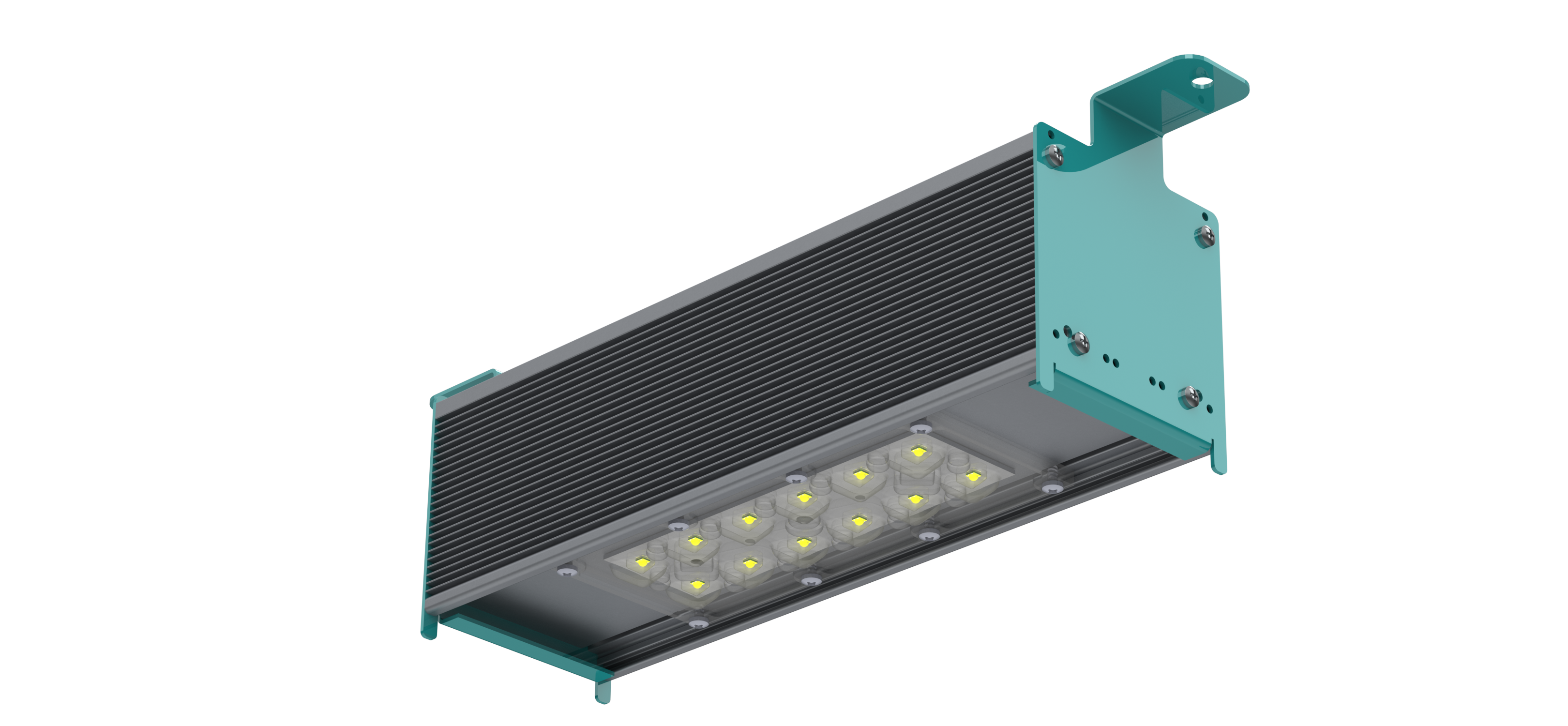 Светодиодный промышленный линейный светильник i-lux 45 MD RayLux, фото